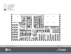 222 S Riverside Plz, Chicago, IL for lease Floor Plan- Image 1 of 5