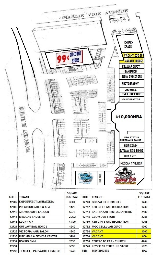 12700 Woodforest Blvd, Houston, TX 77015 Wood Forest Emporium