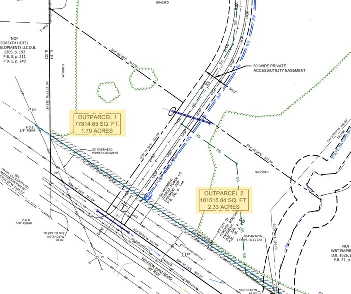 1.79 acres- Benson Ham rd, Forsyth, GA for sale - Building Photo - Image 2 of 4
