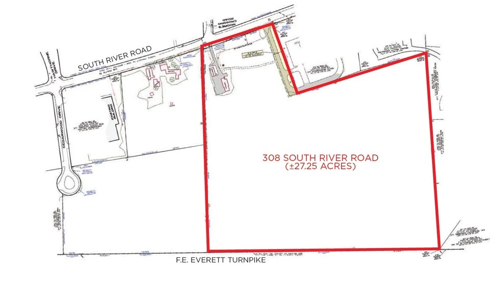 308 S River Rd, Bedford, NH for sale - Plat Map - Image 2 of 5