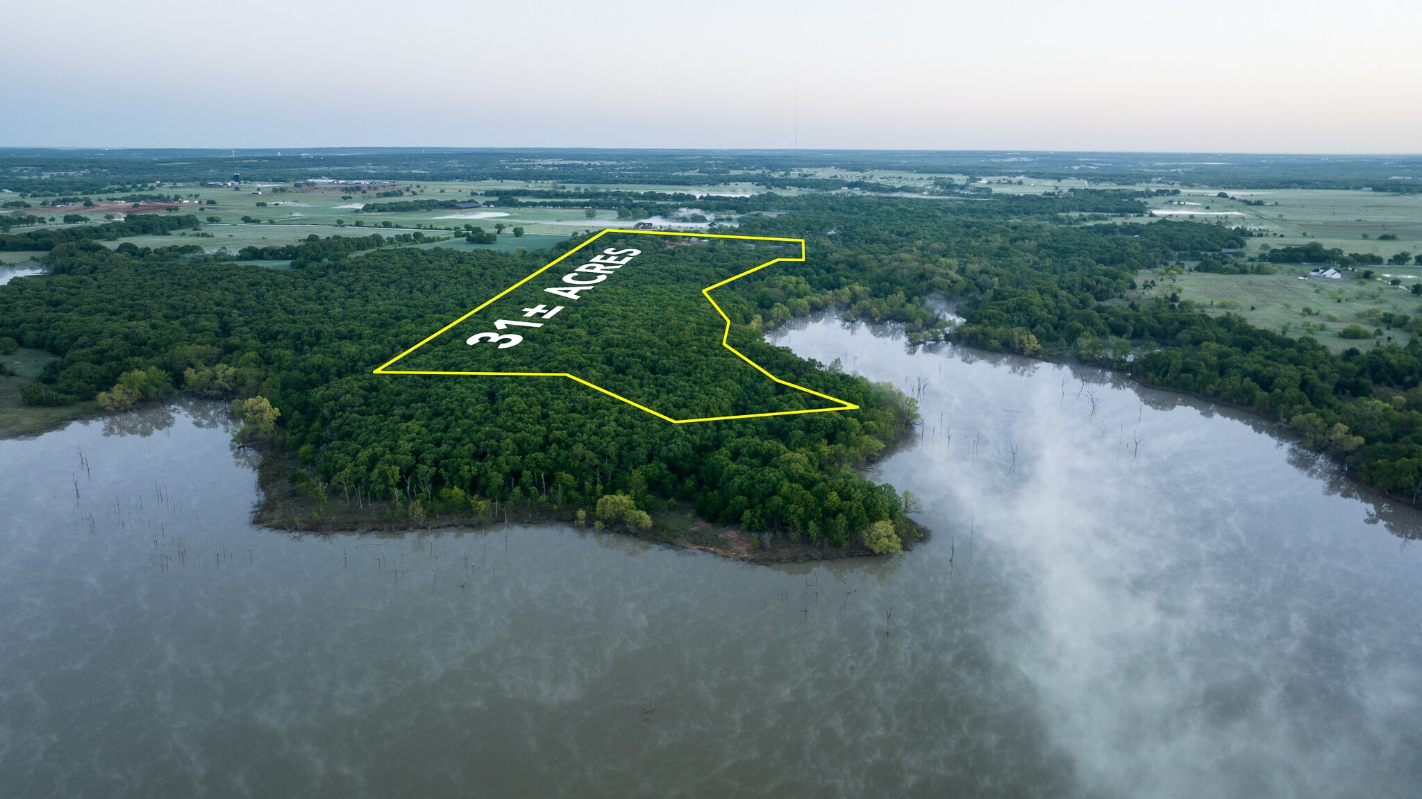 County Rd, Collinsville, TX for sale Aerial- Image 1 of 1