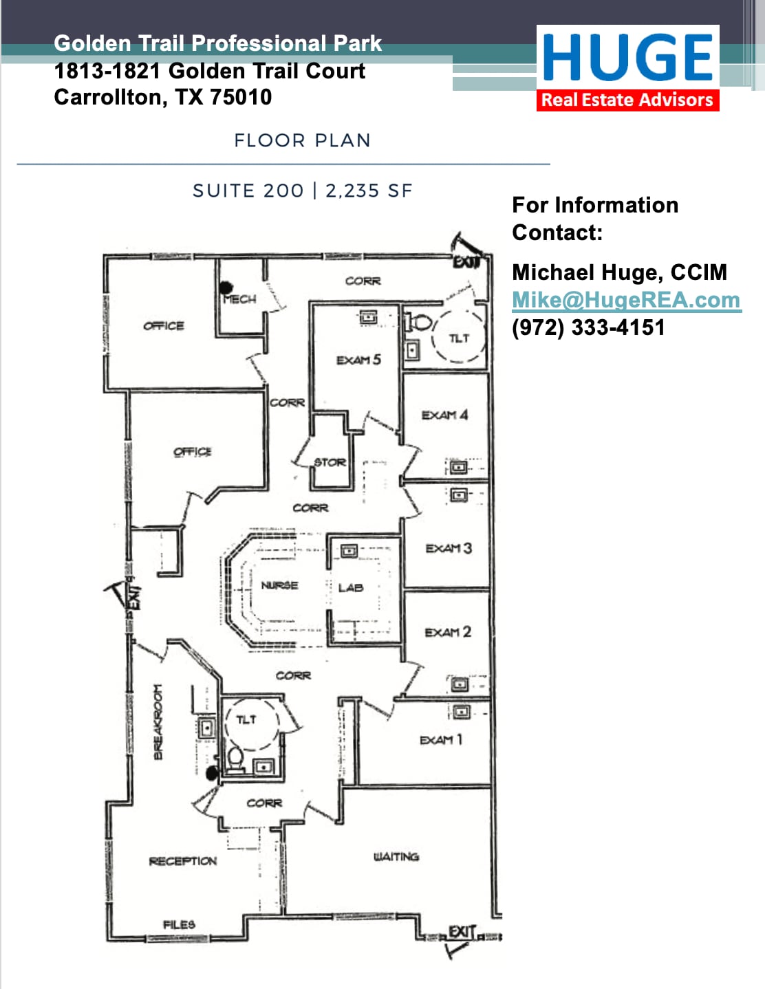 1813 Golden Trail Ct, Carrollton, TX for lease Floor Plan- Image 1 of 1