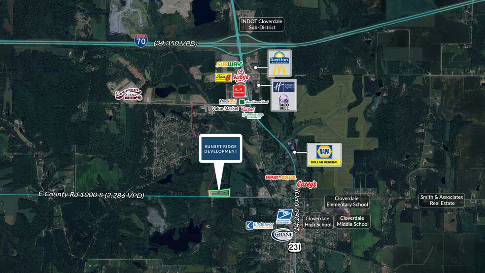 843 Ben Franklin Street, Cloverdale, IN for sale - Building Photo - Image 2 of 5