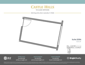 2540 King Arthur Blvd, Lewisville, TX for lease Floor Plan- Image 1 of 1