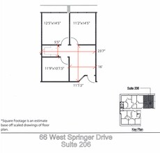 66 W Springer Dr, Highlands Ranch, CO for lease Site Plan- Image 1 of 1