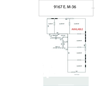 More details for 9167 M-36, Whitmore Lake, MI - Industrial for Lease