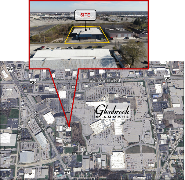 3936 Mobile Ave, Fort Wayne, IN for lease - Building Photo - Image 2 of 3