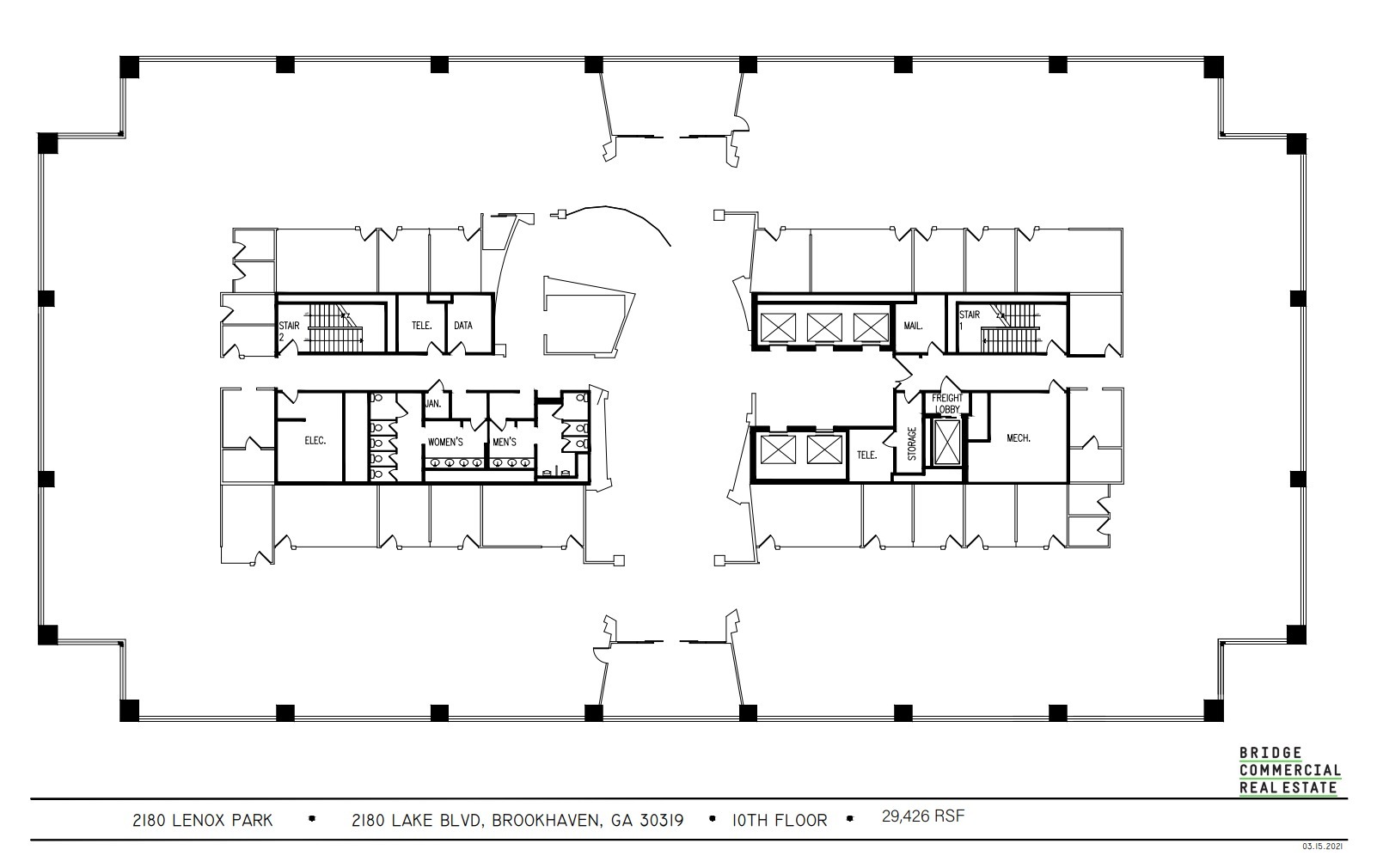 1277 Lenox Park Blvd, Atlanta, GA for lease Floor Plan- Image 1 of 1