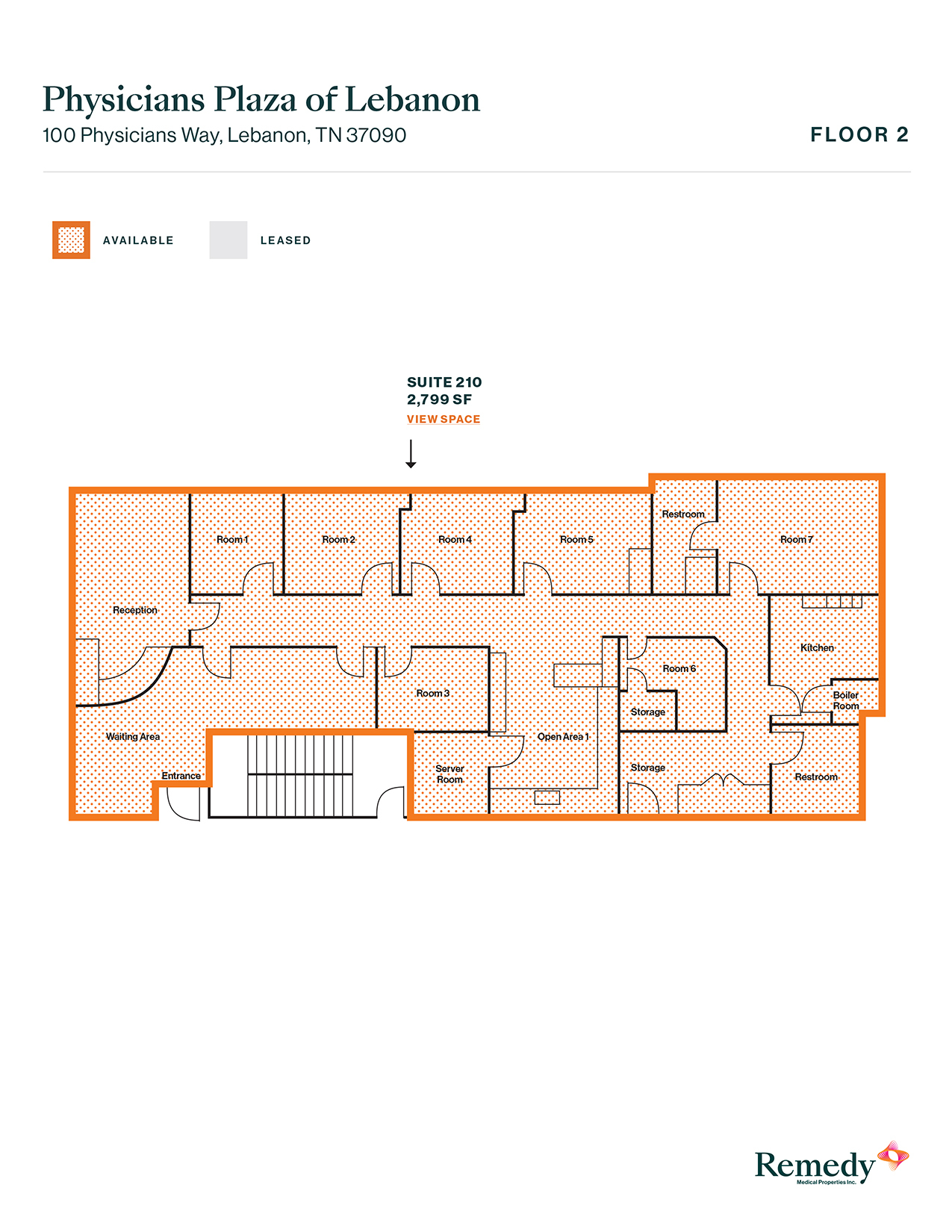 100 Physicians Way, Lebanon, TN for lease Floor Plan- Image 1 of 1