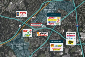 7610 Landover Rd, Hyattsville, MD - AERIAL  map view - Image1