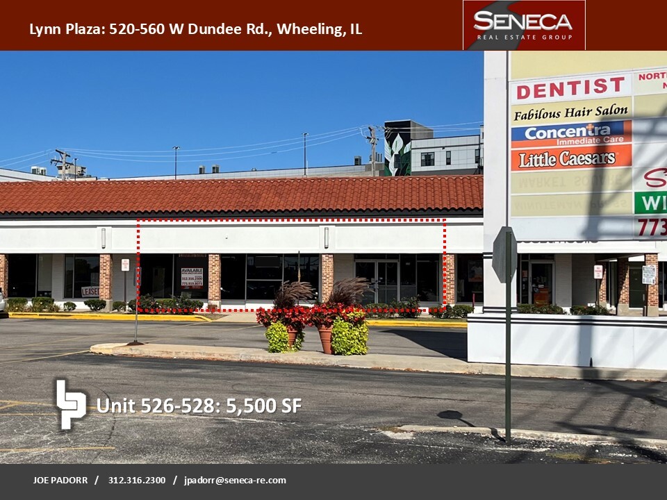 522-600 W Dundee Rd, Wheeling, IL for lease Building Photo- Image 1 of 4