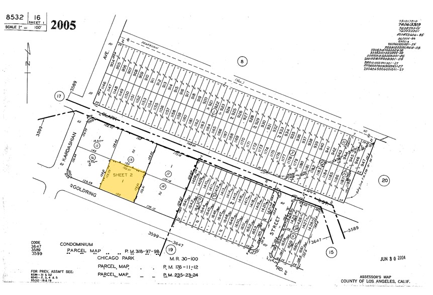 11819 Goldring Rd, Arcadia, CA for sale - Plat Map - Image 2 of 2