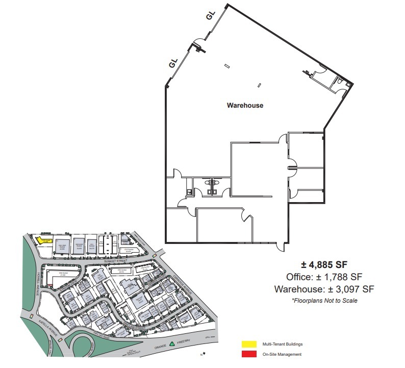 1591 S Sinclair St, Anaheim, CA for lease Floor Plan- Image 1 of 1