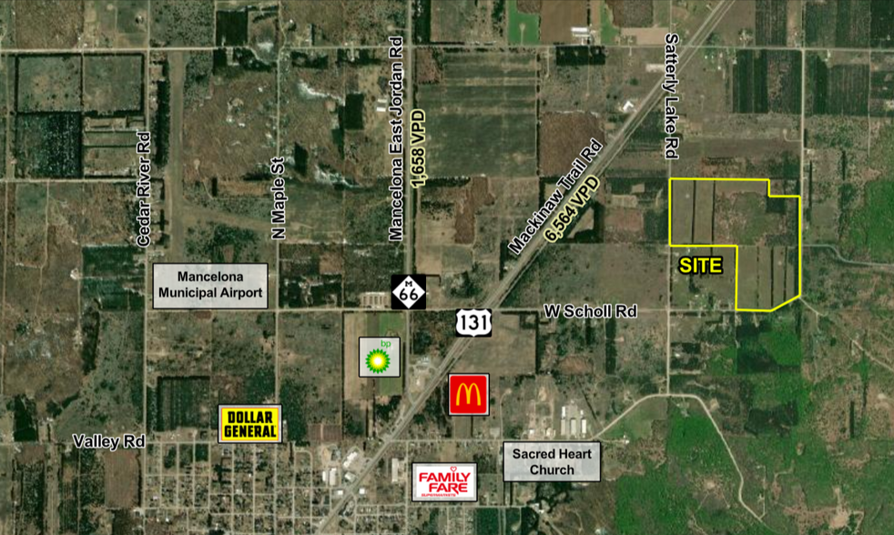 Scholl & Satterly Lake Rd, Mancelona, MI for sale - Building Photo - Image 1 of 2