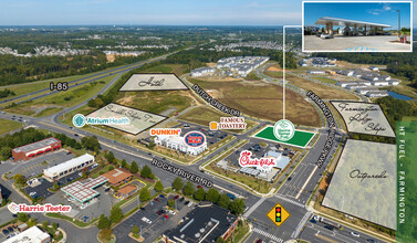 3380 Dutch Creek Dr, Charlotte, NC - aerial  map view