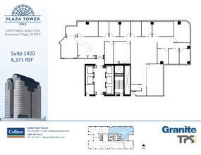 6400 S Fiddlers Green Cir, Greenwood Village, CO for lease Floor Plan- Image 1 of 1