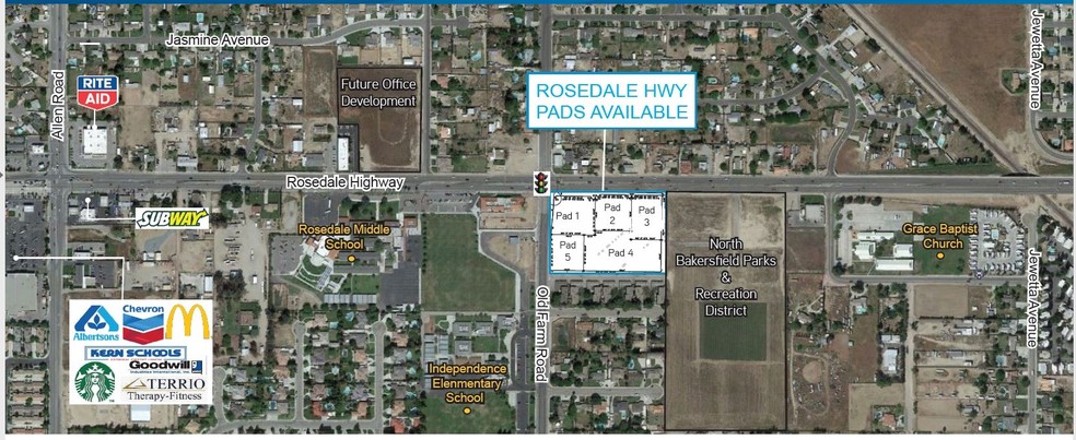 Rosedale Hwy, Bakersfield, CA for sale - Primary Photo - Image 1 of 1