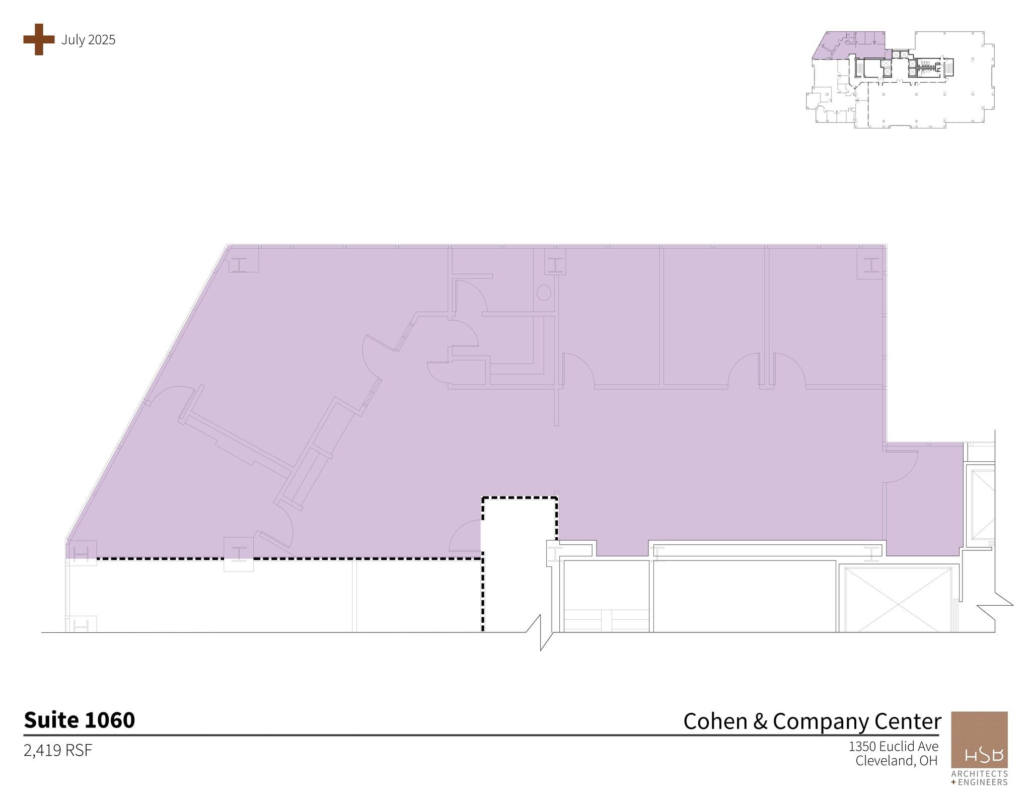 1350 Euclid Ave, Cleveland, OH for lease Site Plan- Image 1 of 6