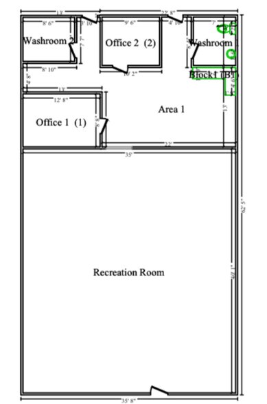1305 Vegas Valley Dr, Las Vegas, NV for lease - Floor Plan - Image 3 of 22