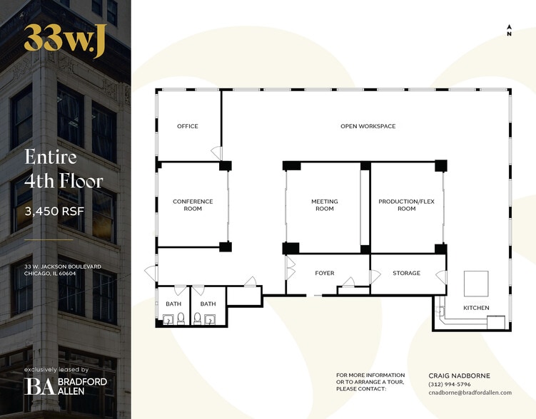 33 W Jackson Blvd, Chicago, IL for lease - Floor Plan - Image 2 of 20