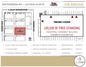 3900 W Ponderosa Way, Las Vegas, NV for lease Building Photo- Image 2 of 5