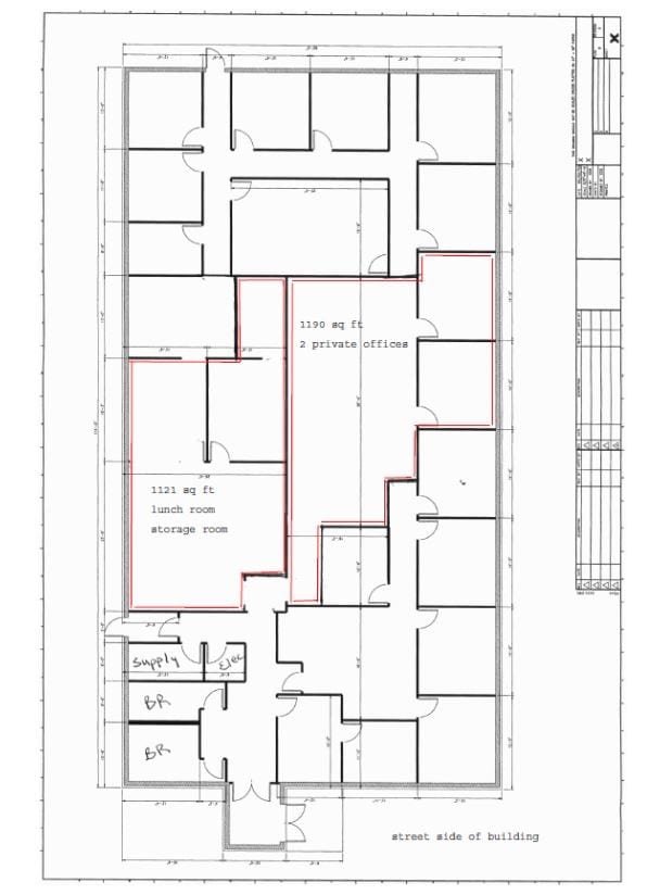 1815 S Northwestern Ave, Stillwater, MN for lease Floor Plan- Image 1 of 1