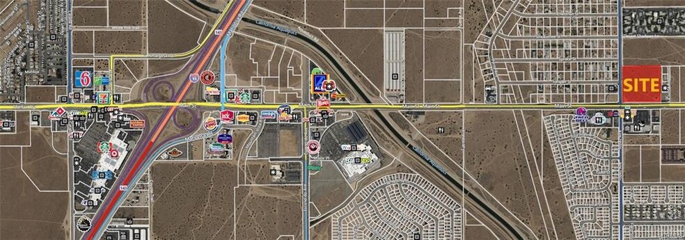 Main St., Hesperia, CA for sale - Aerial - Image 2 of 8