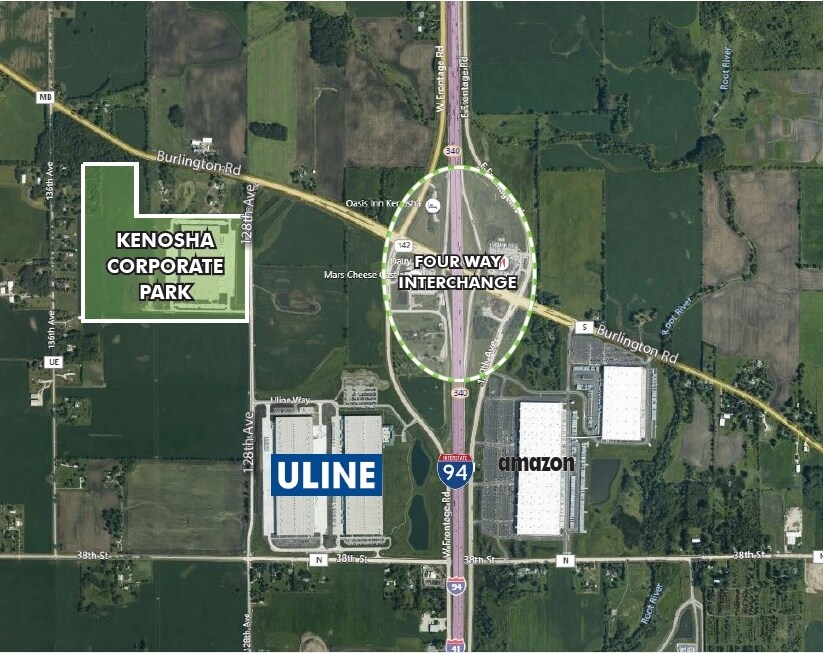 2908 128th Ave, Kenosha, WI for sale Aerial- Image 1 of 1