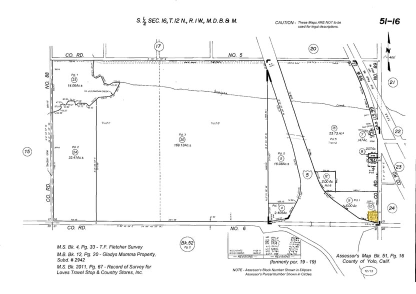 3970 County 89 Rd, Dunnigan, CA for lease - Plat Map - Image 2 of 2