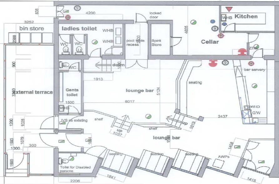 Main St, Elgin for lease - Floor Plan - Image 2 of 2