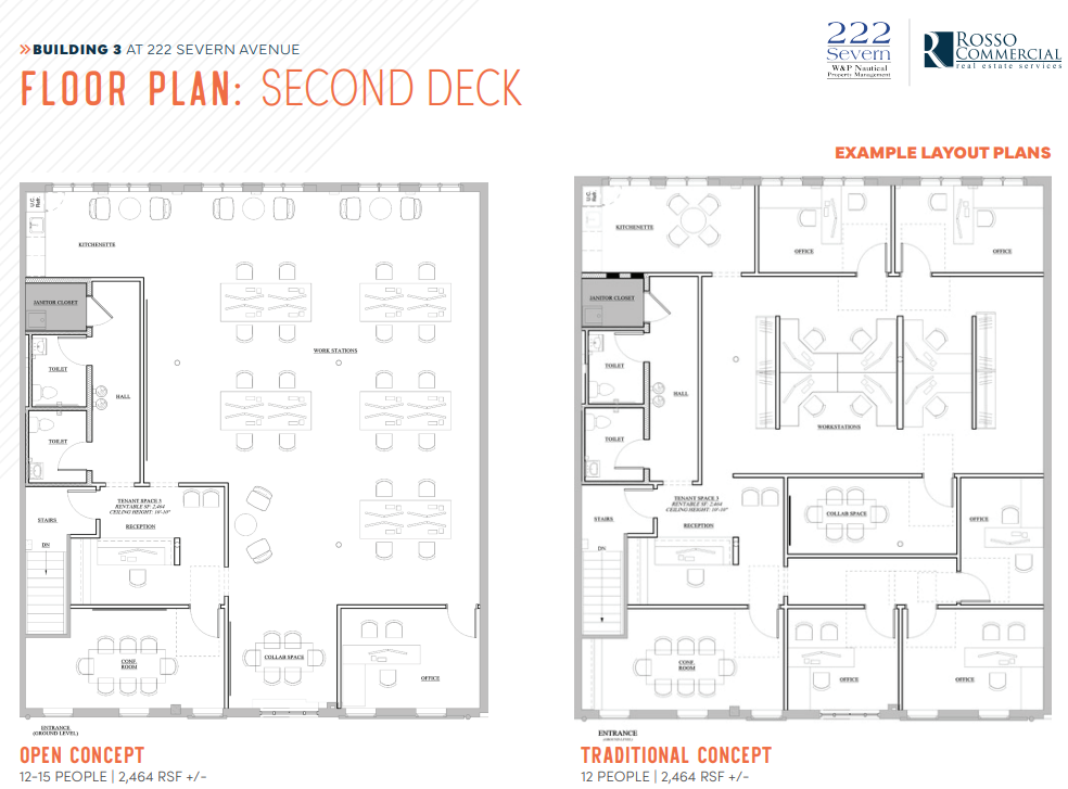 222 Severn Ave, Annapolis, MD for lease Floor Plan- Image 1 of 1