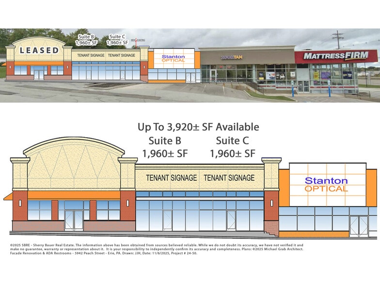 5942 Peach St, Erie, PA for lease - Site Plan - Image 3 of 5