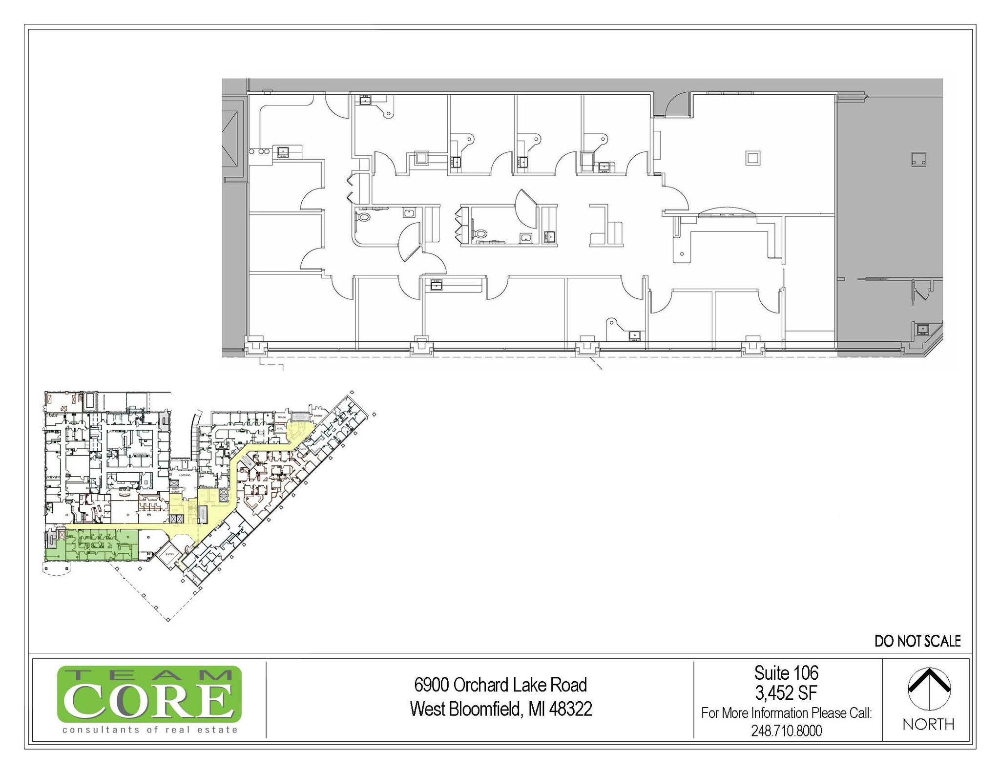 6900 Orchard Lake Rd, West Bloomfield, MI for lease Floor Plan- Image 1 of 1