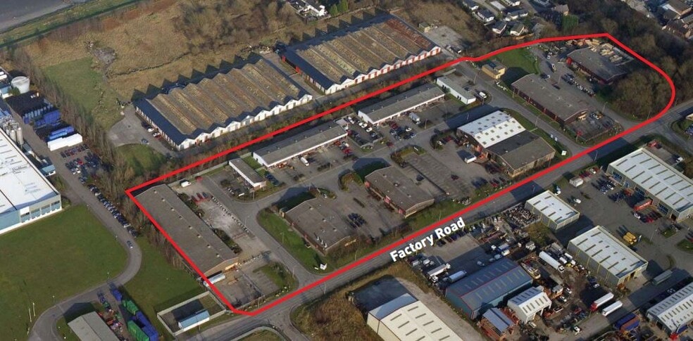 Factory Rd, Deeside for lease - Aerial - Image 3 of 3