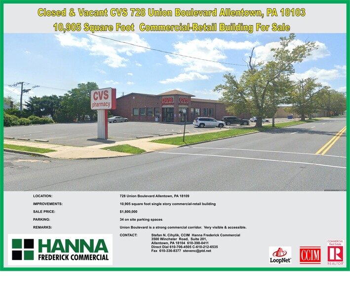 728 Union Blvd, Allentown, PA for lease - Building Photo - Image 2 of 3