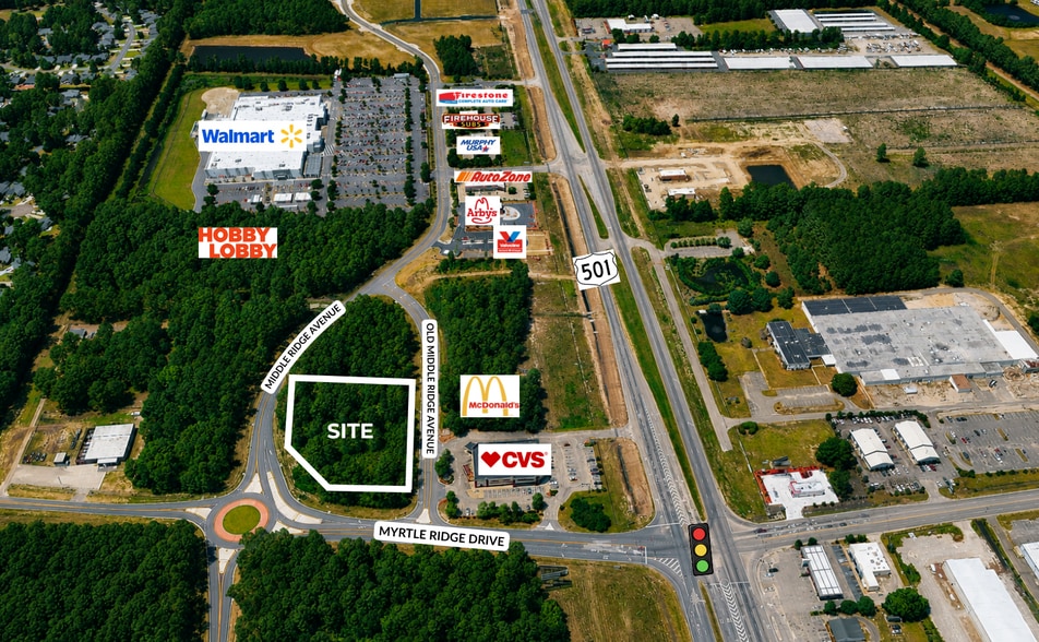 TBD Myrtle Ridge Drive, Conway, SC for sale - Building Photo - Image 1 of 3