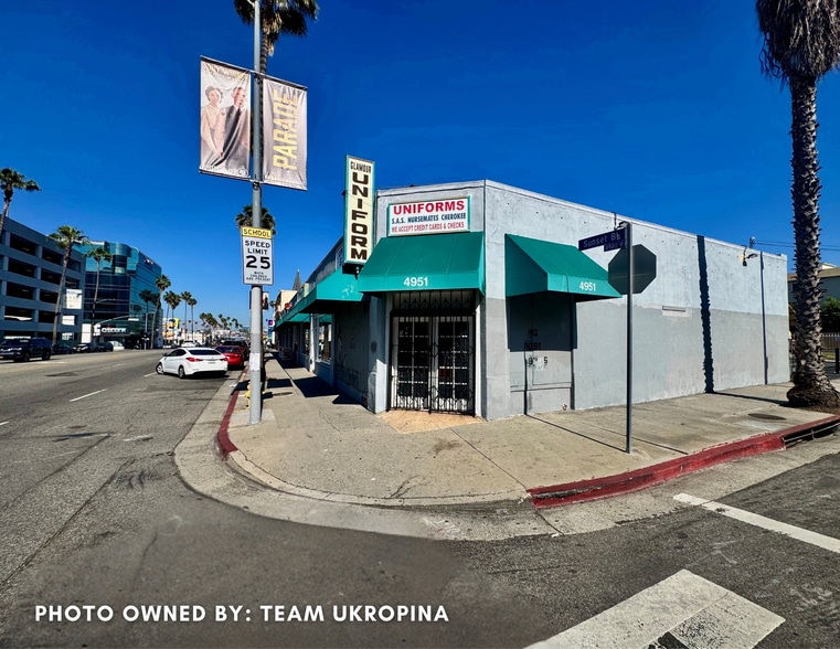 4951-4963 W Sunset Blvd, Los Angeles, CA for lease - Building Photo - Image 2 of 7