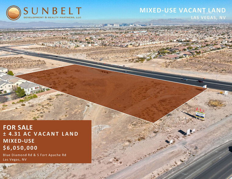 Fort Apache & Blue Diamond, Las Vegas, NV for sale - Primary Photo - Image 1 of 4