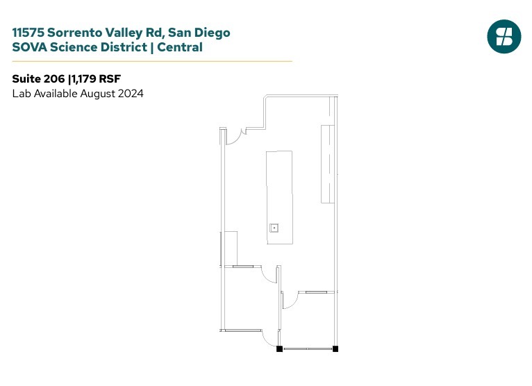 11555 Sorrento Valley Rd, San Diego, CA for lease Floor Plan- Image 1 of 1