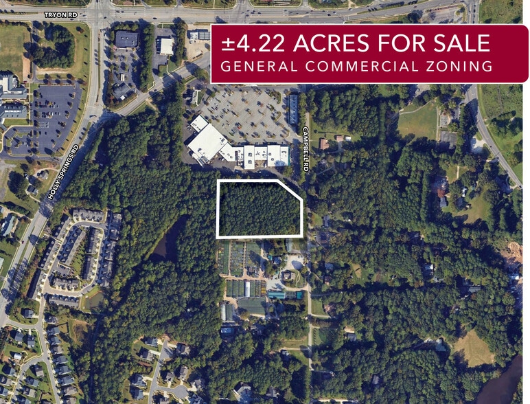 0 Campbell Rd, Raleigh, NC for sale - Building Photo - Image 1 of 4