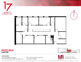 17 N State St, Chicago, IL for lease Floor Plan- Image 1 of 8