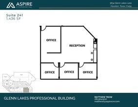 3634 Glenn Lakes Lane, Missouri City, TX for lease Floor Plan- Image 1 of 1