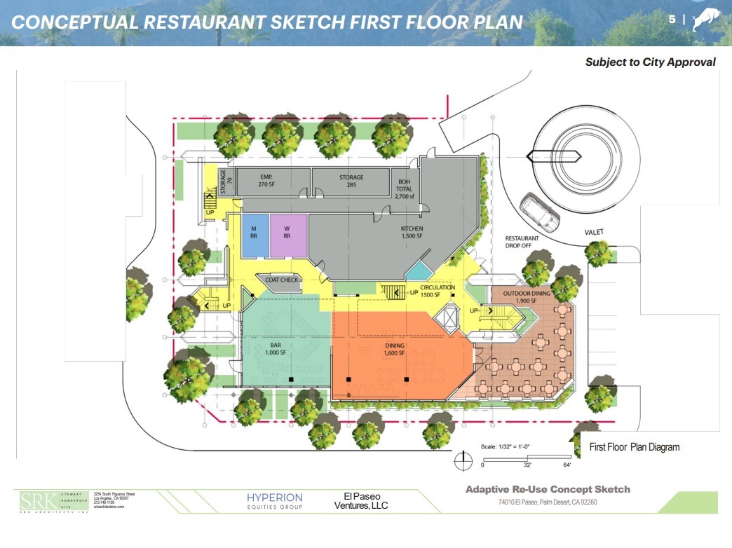 74010 El Paseo, Palm Desert, CA for sale Floor Plan- Image 1 of 6