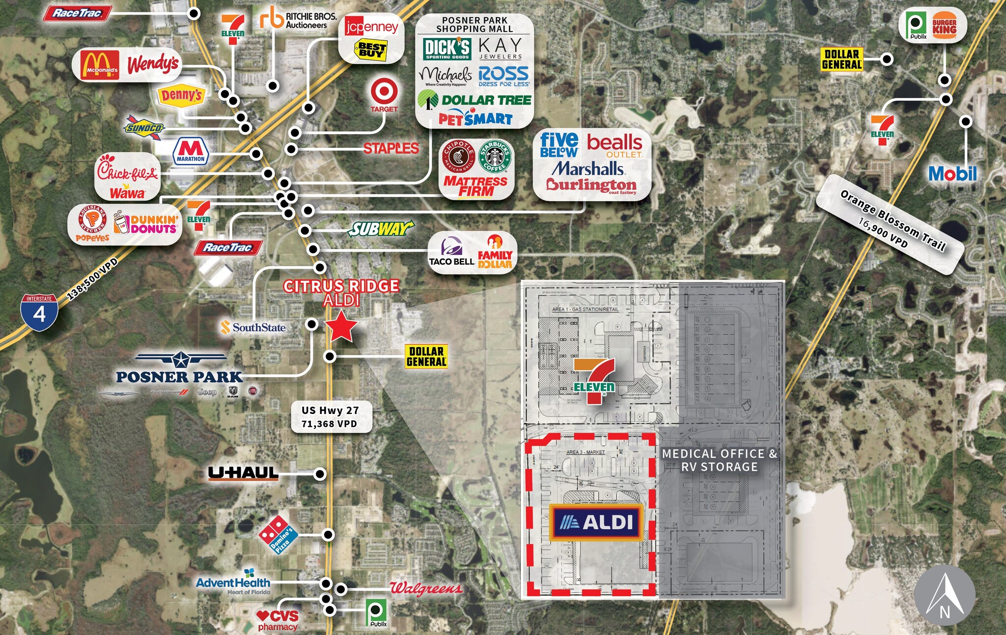 US Highway 27 & Citrus Ridge Drive, Davenport, FL for sale Building Photo- Image 1 of 1