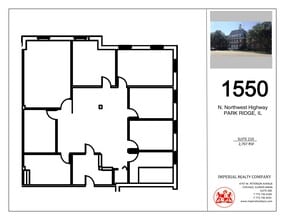 1550 N Northwest Hwy, Park Ridge, IL for lease Site Plan- Image 1 of 1