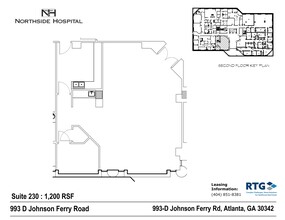 993 Johnson Ferry Rd NE, Atlanta, GA for lease Site Plan- Image 1 of 1