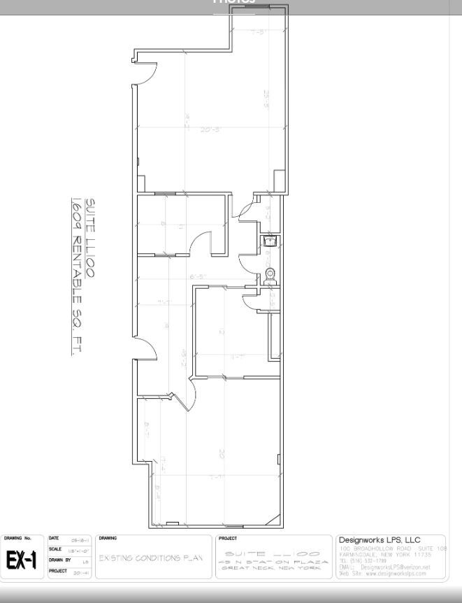 45 N Station Plz, Great Neck, NY for lease Floor Plan- Image 1 of 1