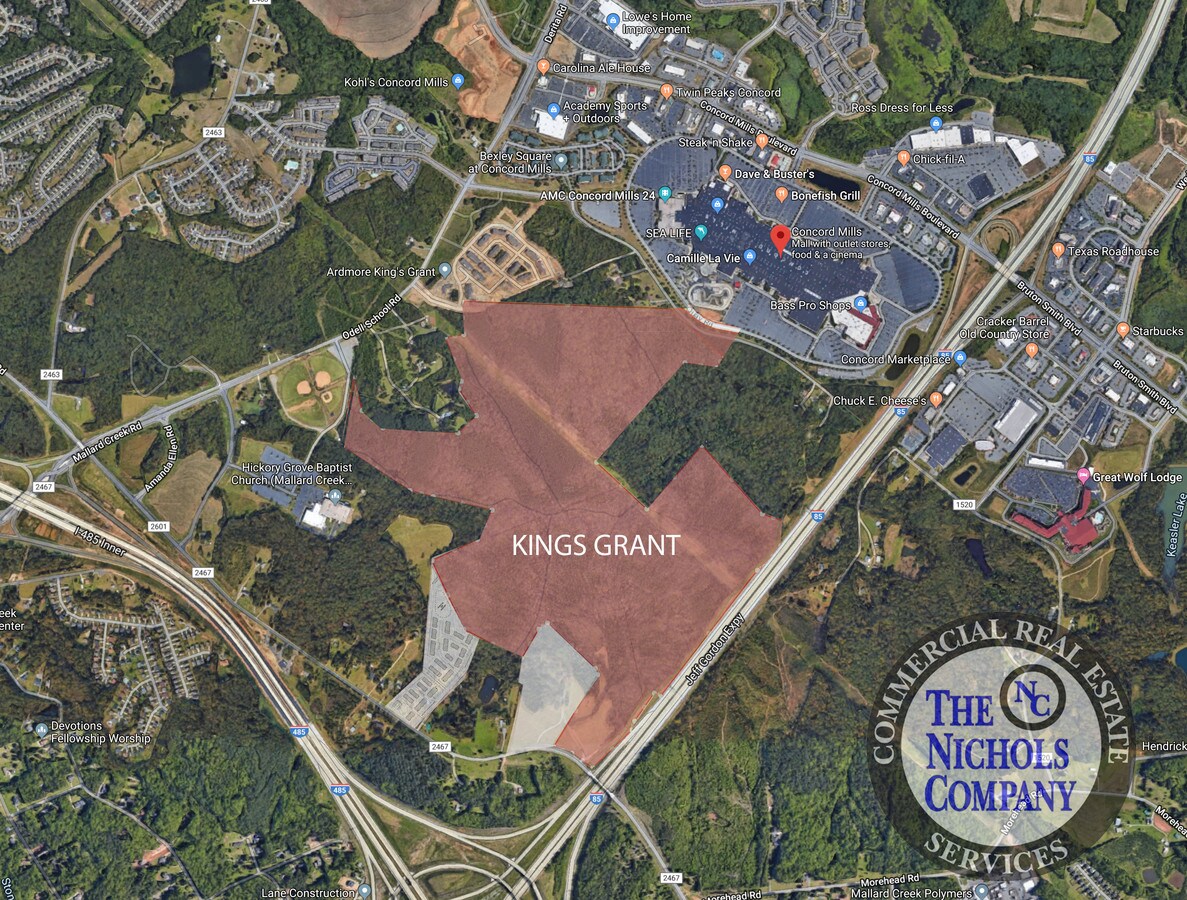Concord Mills Boulevard & Bruton Smith Blvd, Charlotte, NC 28262