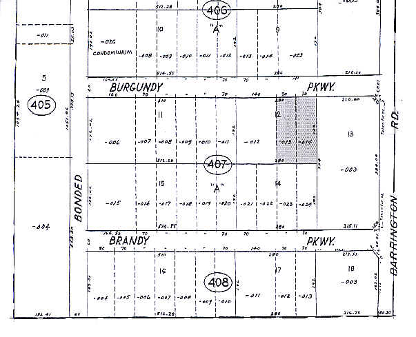 1545-1549 Burgundy Pky, Streamwood, IL for lease - Plat Map - Image 2 of 23