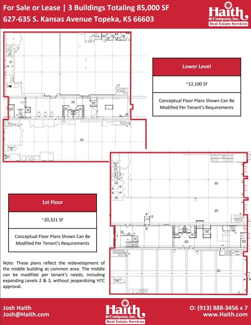 627-635 S Kansas Ave, Topeka, KS for sale Floor Plan- Image 1 of 1